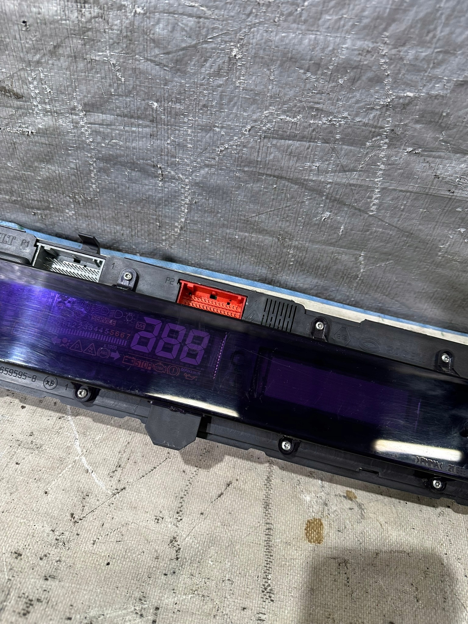 dials display RENAULT ESPACE 2.2D P8200288816E