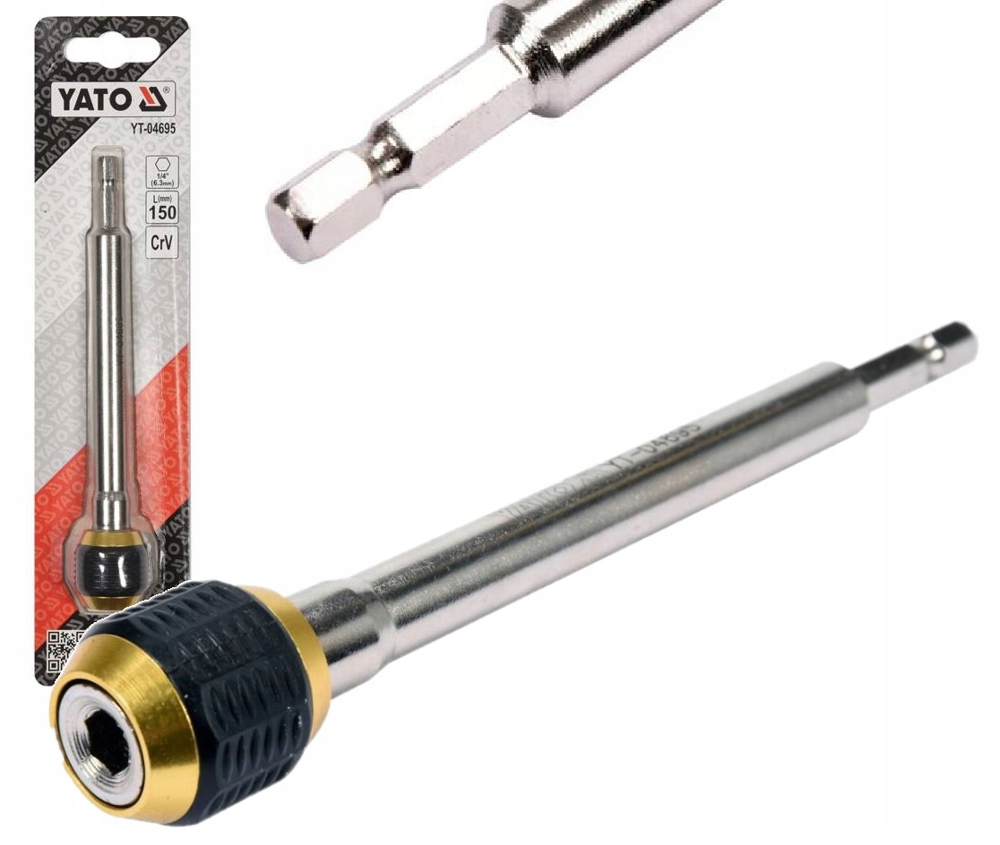 UCHWYT MAGNETYCZNY DO BITÓW GROTÓW 1/4" YT-04695