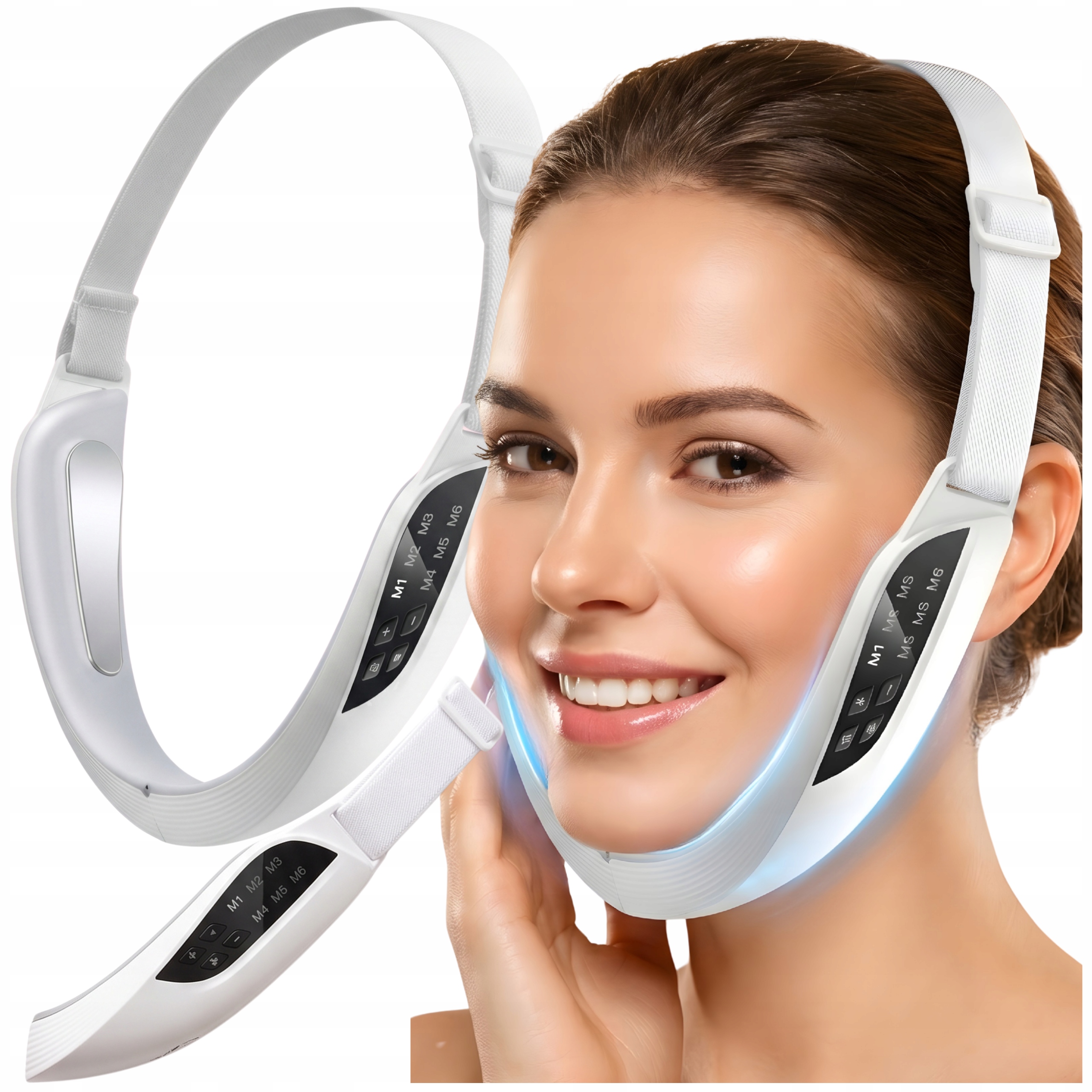 SkinLift Pro Masážní Přístroj na lifting obličeje Ems Liftingový obličej 6 režimů Usb