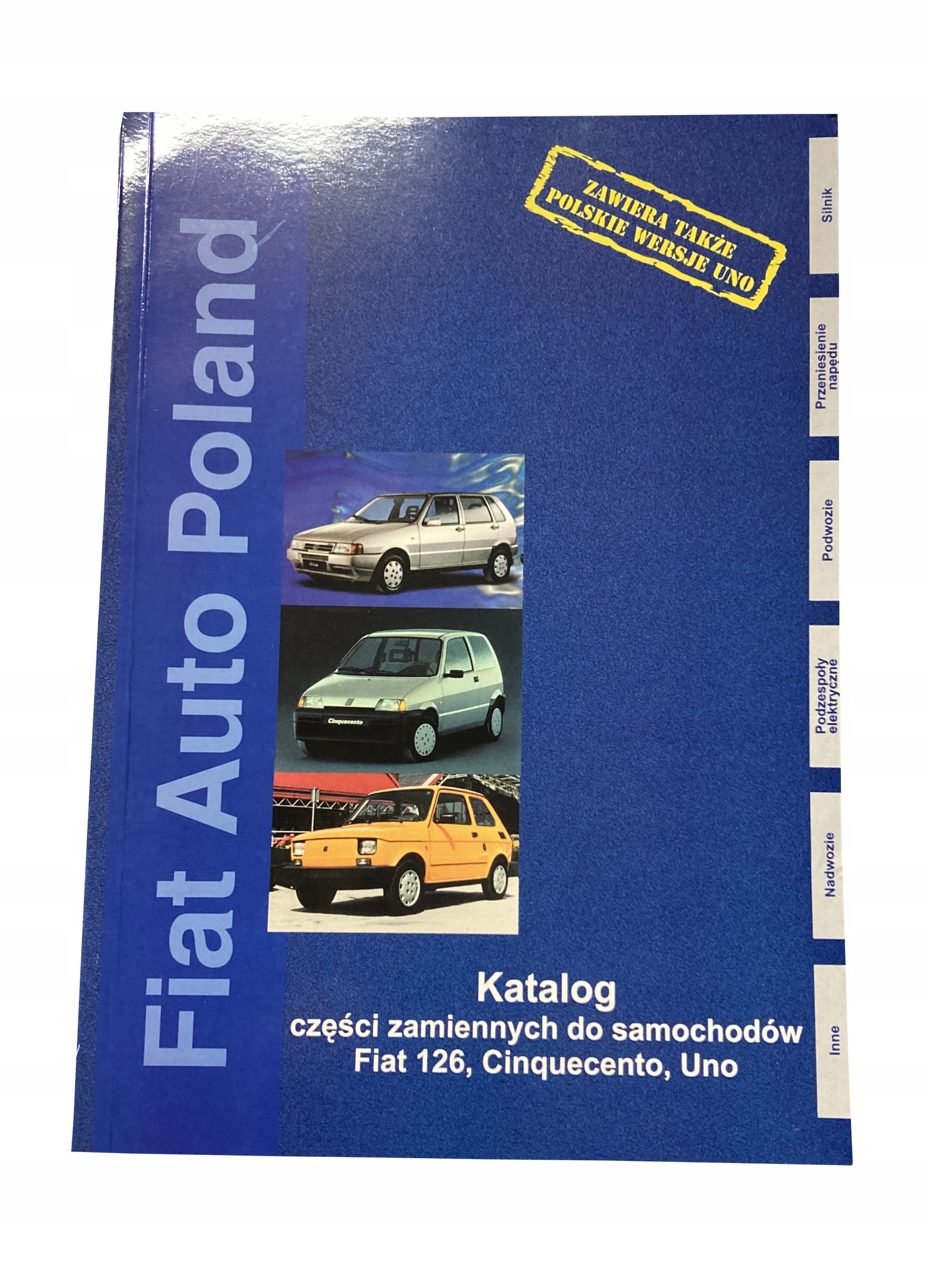 KATALOG ЗАПЧАСТИ ZAMIENNYCH FIAT 126 CINQUECENTO UNO фото 1