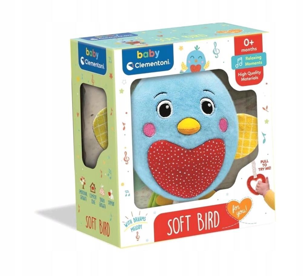 ZENEDOBOZ CLEMENTONI 17821 MADÁRKA