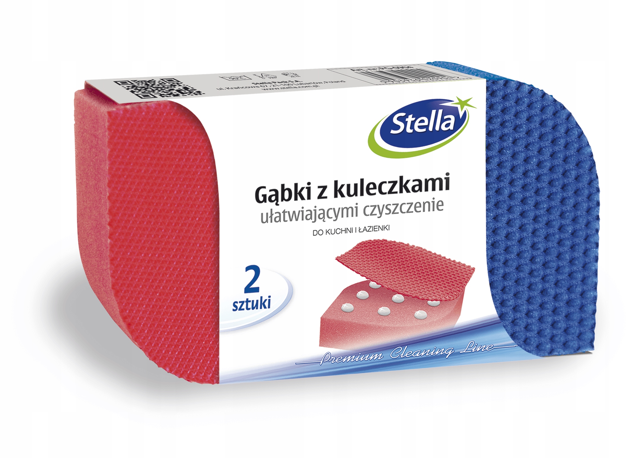 

Gąbka do zmywania z kuleczkami Stella a'2