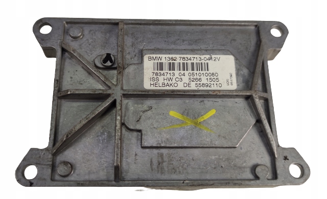 BMW M6 E63 M5 E60 STEROWNIK PRĄDU JONOWEGO 7834713 Numer katalogowy części OEM 7834713