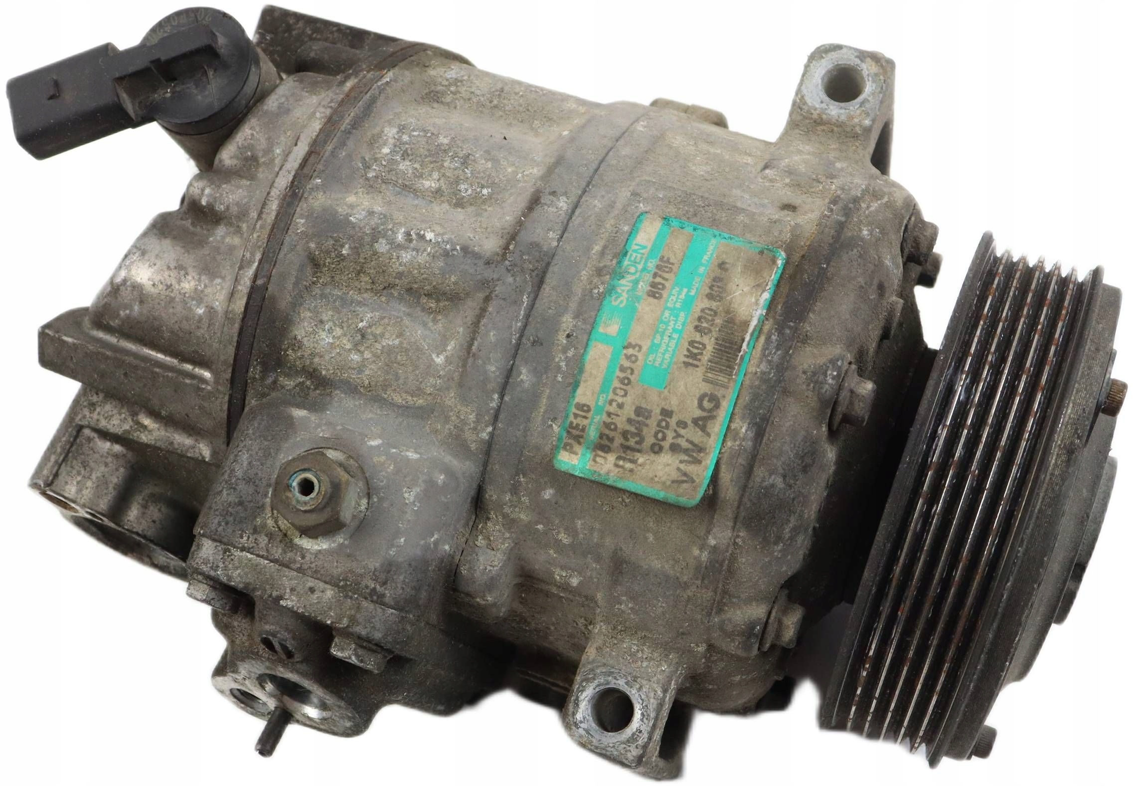 VW GOLF V compressor compressor; of the air conditioning 1.9 TDI 1K0820803G