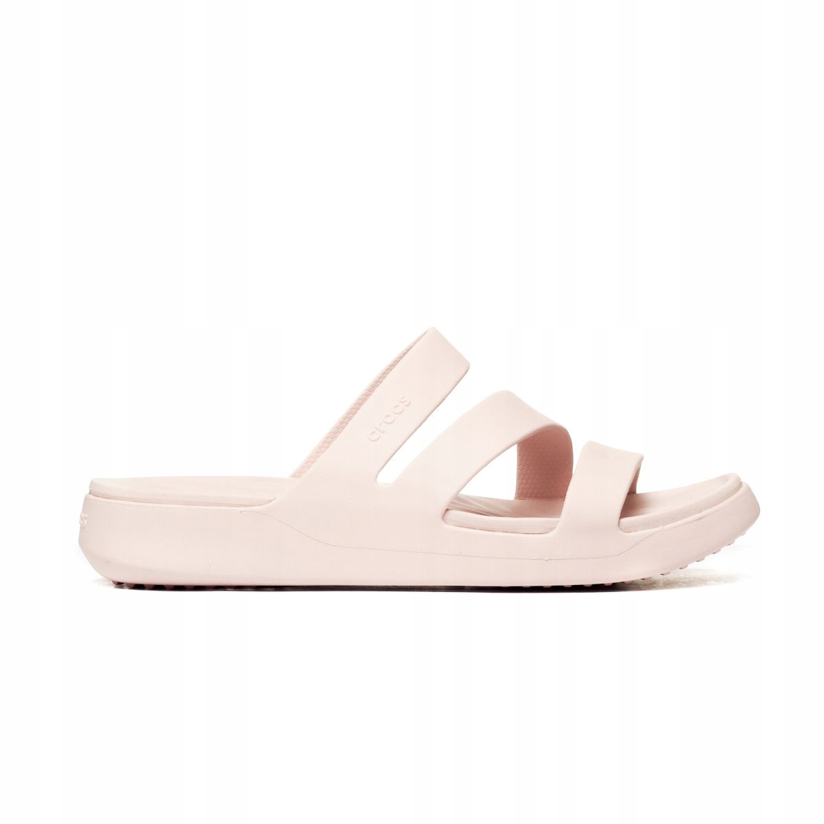 Nazouváky Crocs Getaway Strappy Quartz Růžové 41-42 Dámské