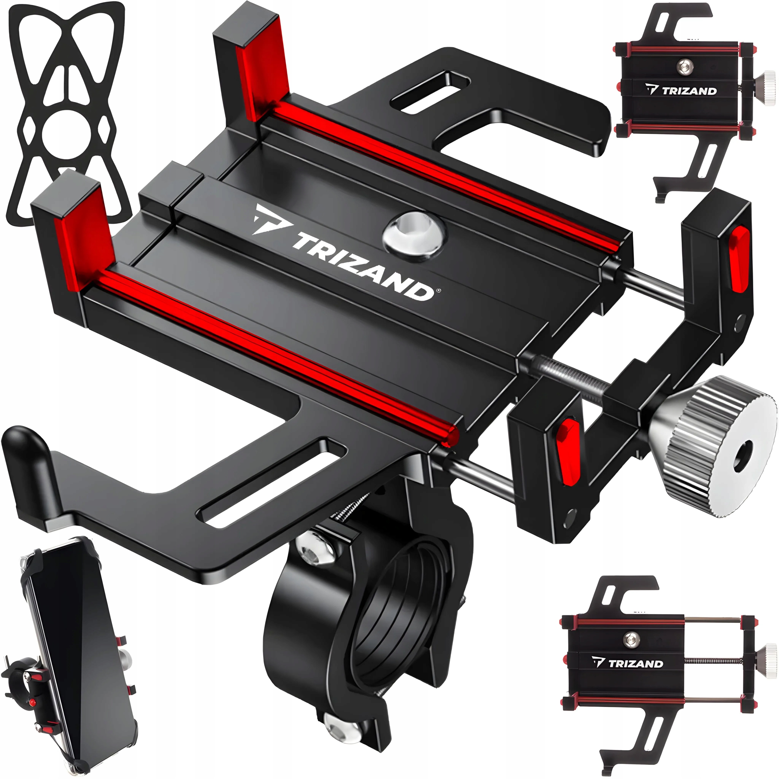 UCHWYT ROWEROWY NA TELEFON ROWER NA KIEROWNICĘ DO ROWERU REGULOWANY