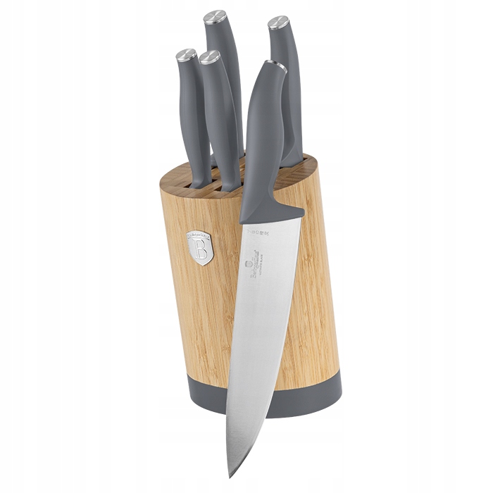 Berlingerhaus Sada nožů se stojanem Bamboo 6 ks Aspen Collection BH-2969