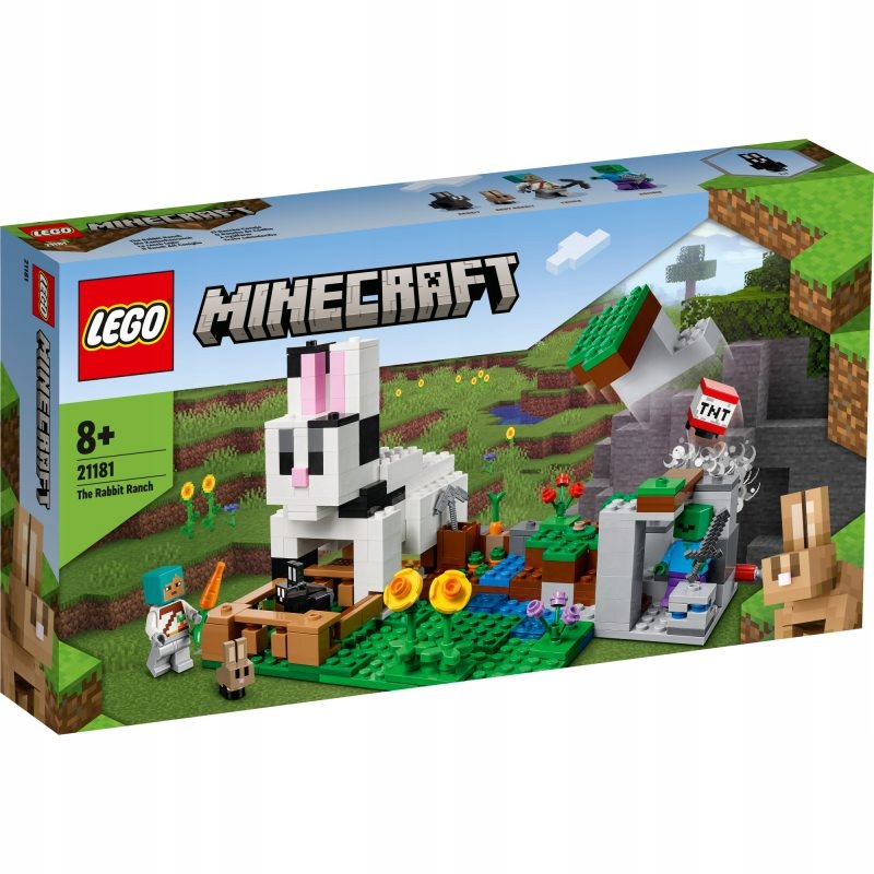 

Lego Minecraft 2022. Królicza farma 21181