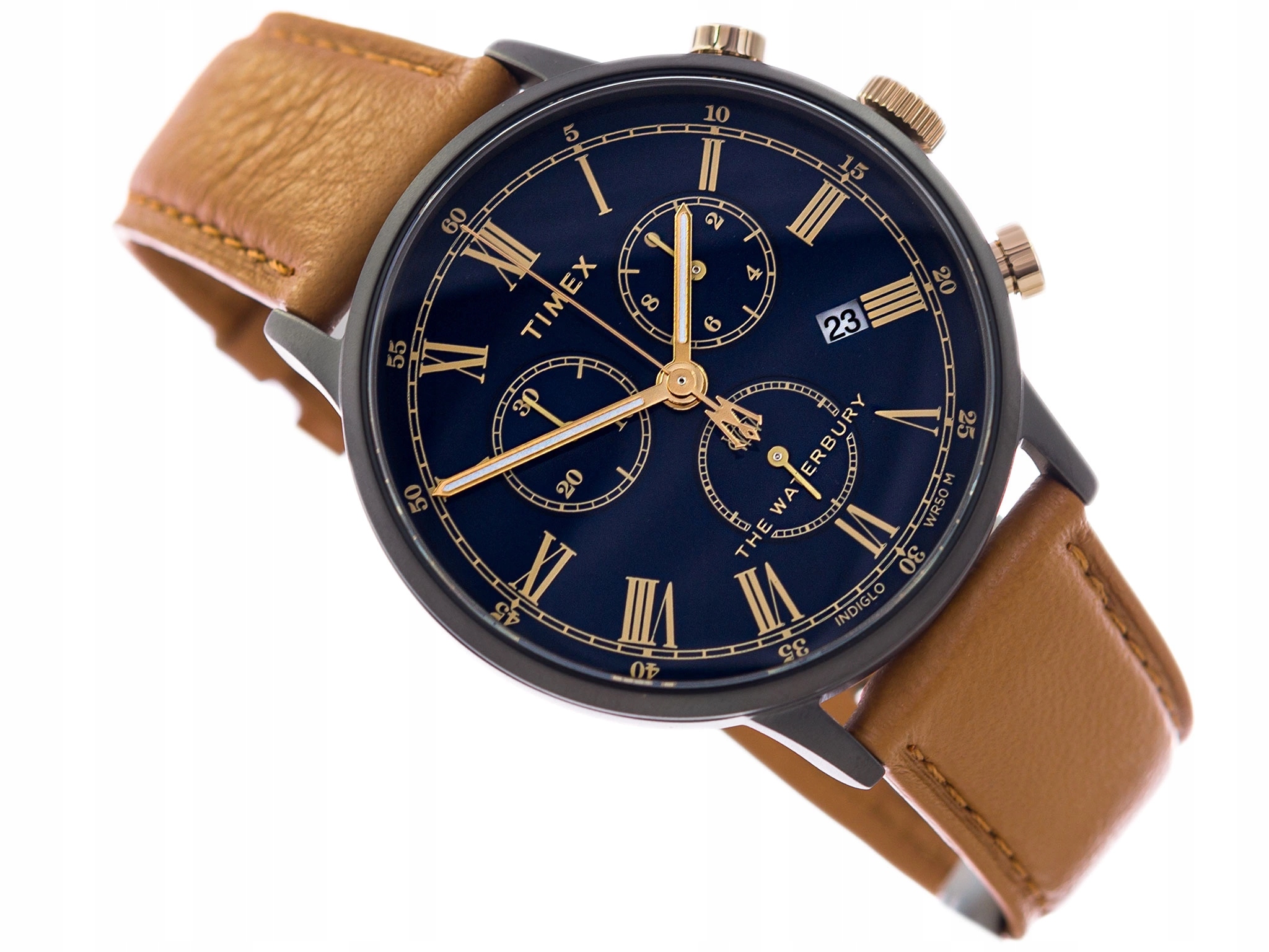 Pánské Hodinky Timex TW2U88200 The Waterbury Klasika