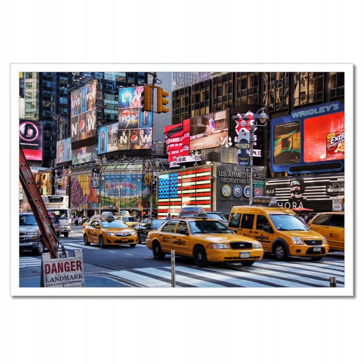 Plakáty v rámu 60x40 New York Yellow Cab