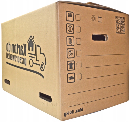 MEGA MOCNE KARTONY PRZEPROWADZKOWE DO 50 KG MEGA!