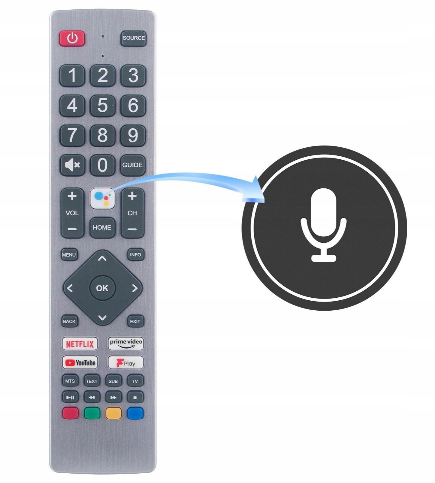 Dálkový Ovladač Pro Tv Sharp Aquos SHW/RMC/0133N SHW/RMC/0134N