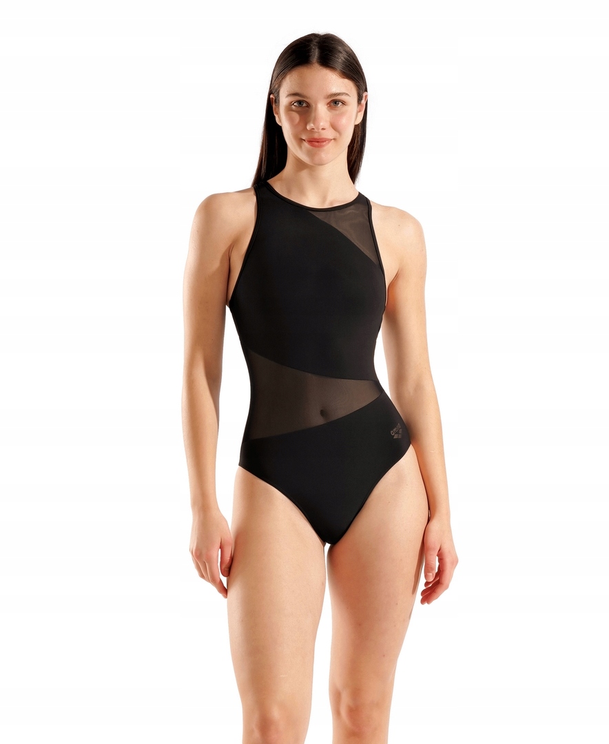Strój kąpielowy damski Arena Mesh Angle Swimsuit Vent 36