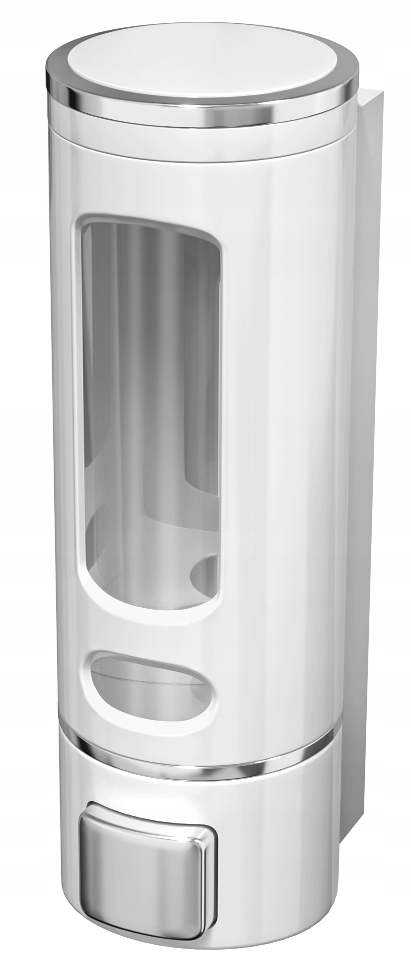 

Dozownik Ścienny Biały Płynu Mydła Zlew Łazienka