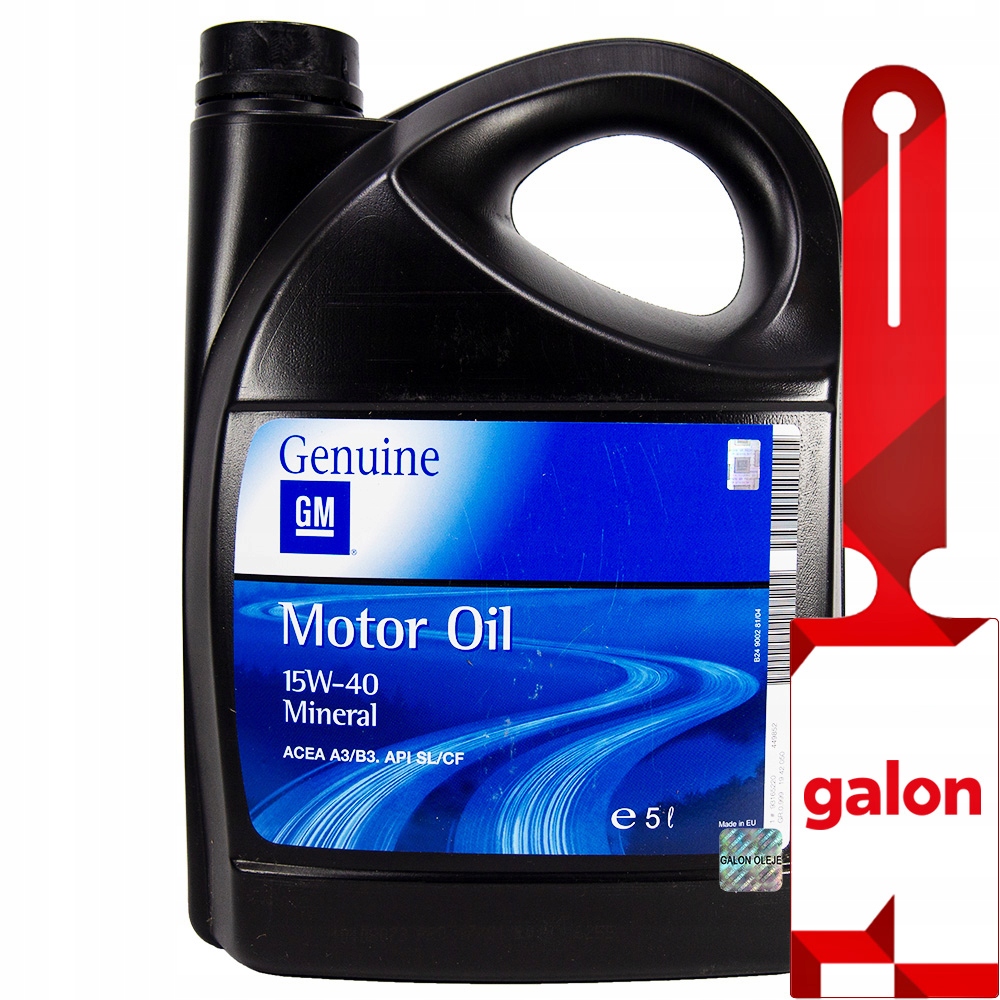 

Gm 15W40 5L mineralny olej silnikowy Opel