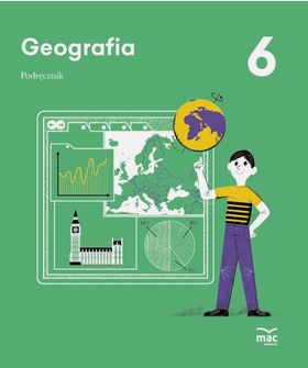 OKŁADKA NA PODRĘCZNIK GEOGRAFIA 6 WYDAWNICTWO MAC