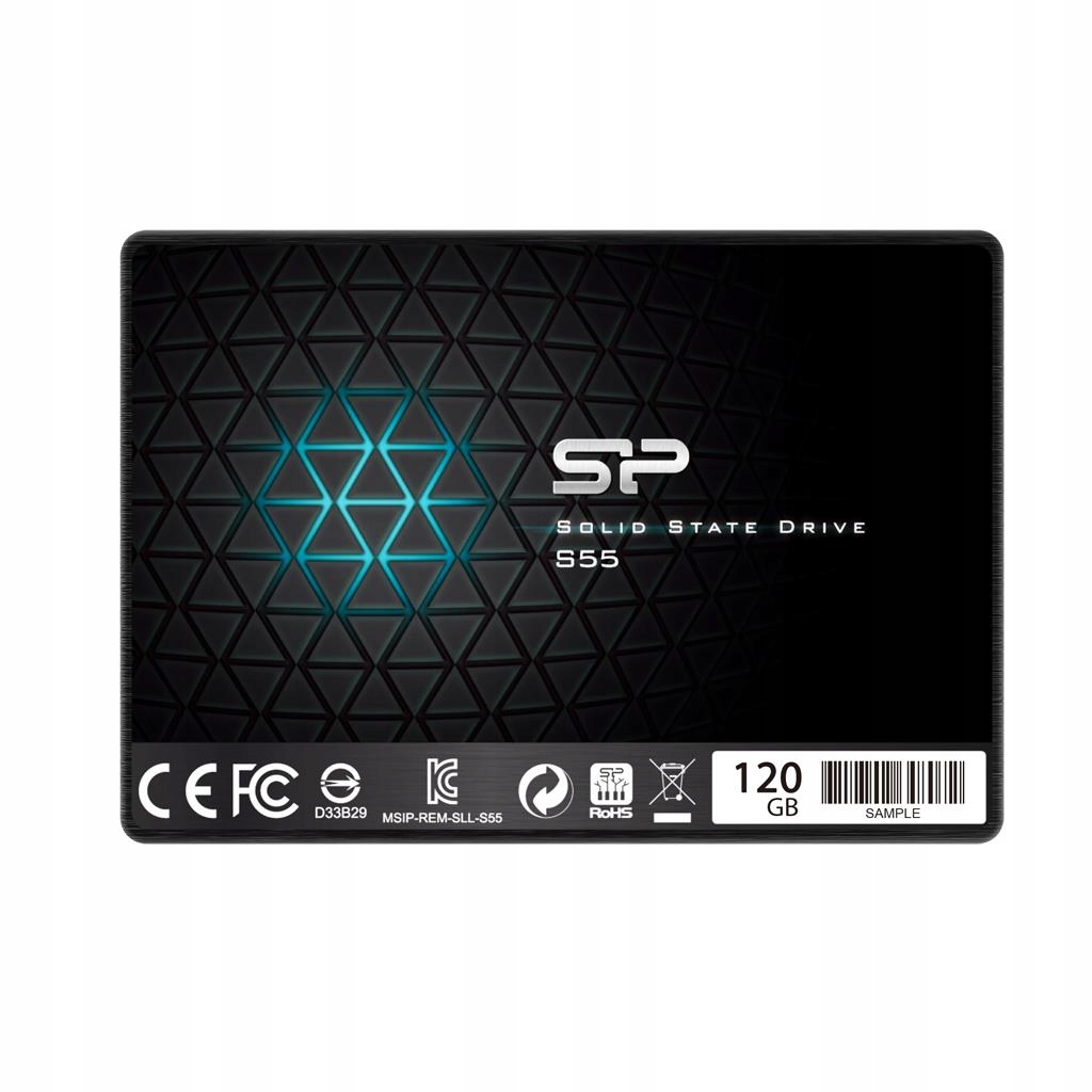 Silicon Power Dysk Ssd 120 Gb Slim S55 2,5" Sata 6 Gb/s Gwar. 36 m-