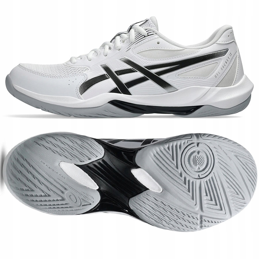 Asics Gel-rocket 12 (46,5) Pánské boty, bílé