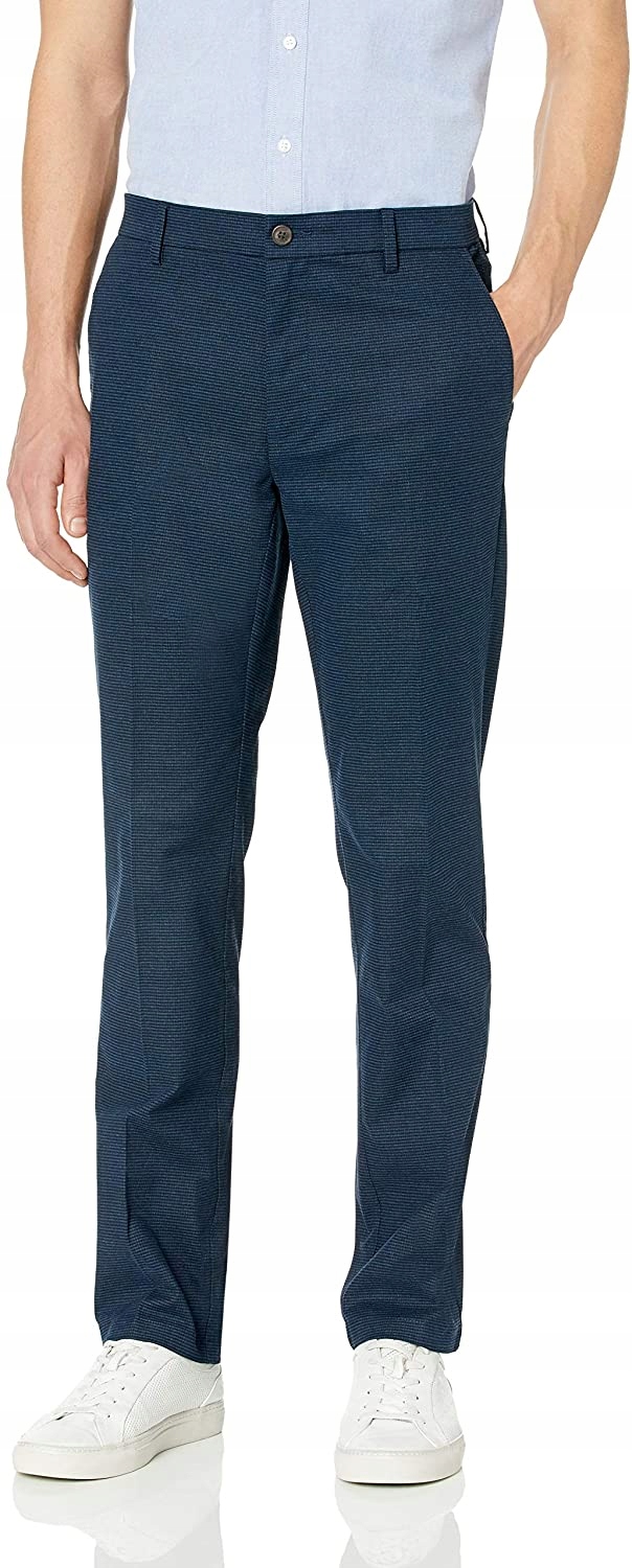 

Spodnie Goodthreads proste chino pepitka 35W/30L