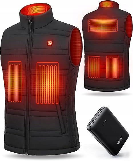 Vyhřívací vesta unisex 10000 mAh 6 zón Usb vyhřívaná