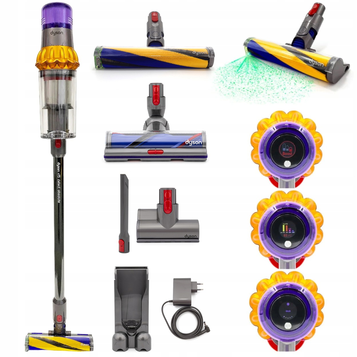 Tyčový vysavač Dyson V15 Detect Absolute 2026