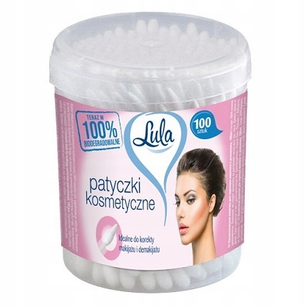 

Lula Patyczki kosmetyczne do korekty makijażu 100s