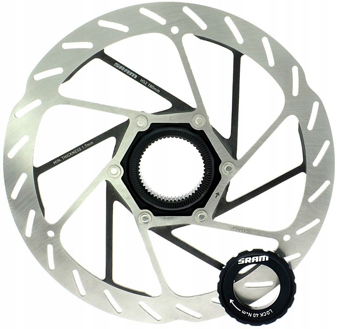 Sram brzdový kotouč HS2 Rotor 180 mm CenterLock