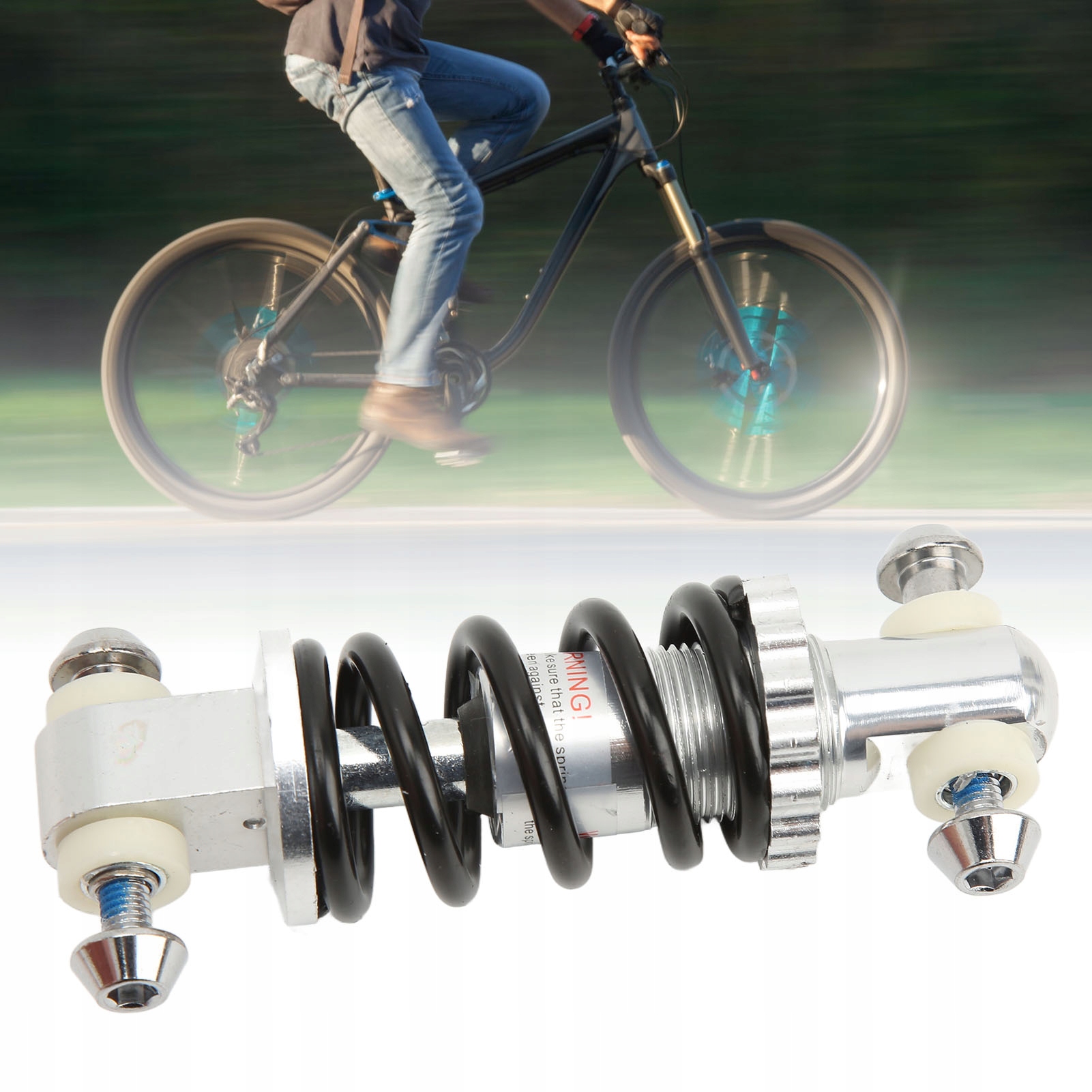 TŁUMIENIE WSTRZĄSÓW TYLNYCH AMORTYZATOR ROWERÓW Stan opakowania oryginalne