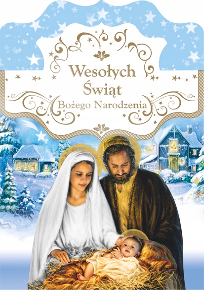 KARNET KARTKA LAURKA BOŻE NARODZENIE KOPERTA 171C