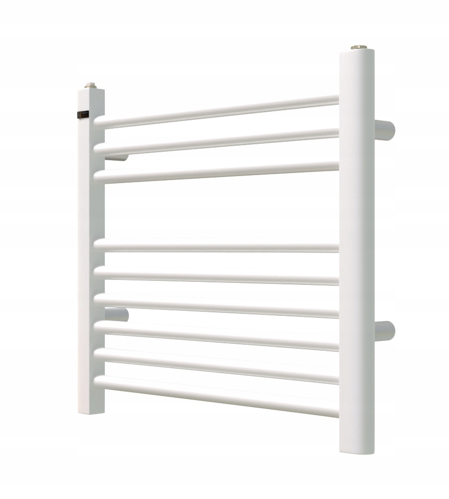 Kúpeľňový Ohrievač Rebrík Biely 50 cm Hugo 50x50 Poľský Výrobca