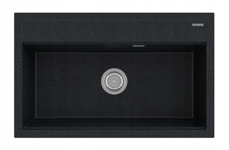 Granitový Drez Čierny, Zlaté Čiastočky, Veľká Komora, Sifón Chrom Asti