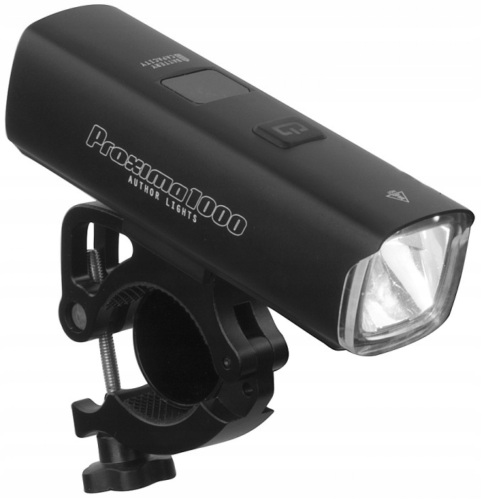 Lampka Przednia Przód Rowerowa Author Proxima Usb 1000 LM Mocna