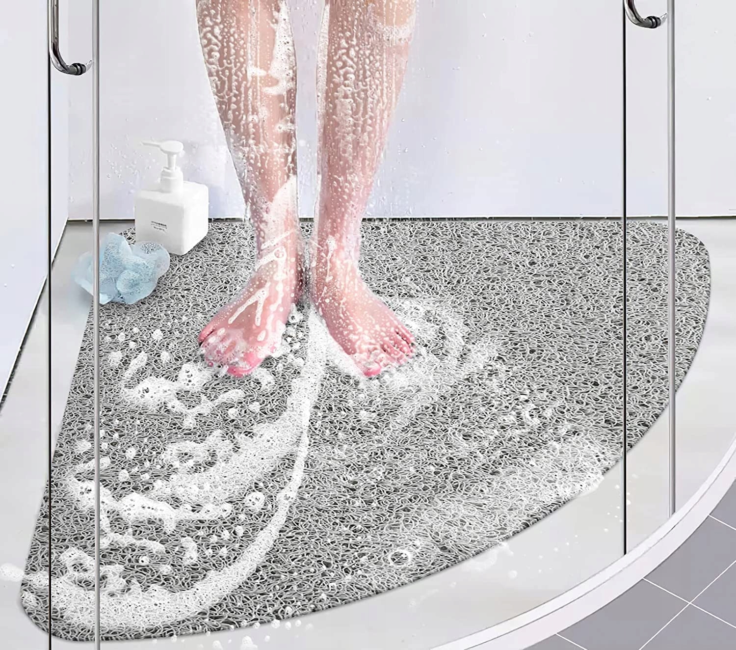 ANTYPOŚLIZGOWA MATA ŁAZIENKOWA POD PRYSZNIC 53x53 Grubość 0 mm