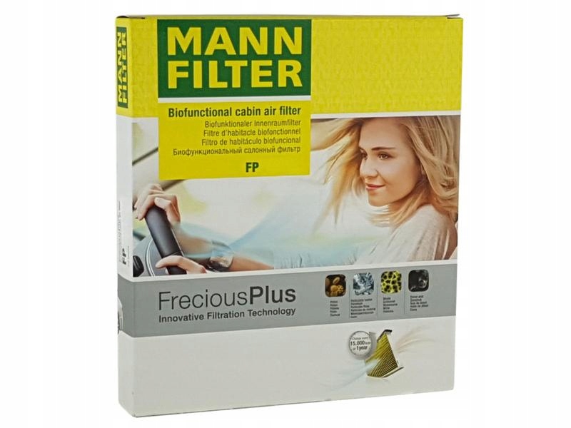 MANN-FILTER САЛОННЫЙ ФИЛЬТР ANTISMOG FP 30 007