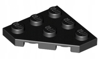 

Lego 2450 Płytka 3x3 Czarna Nowa (1g)