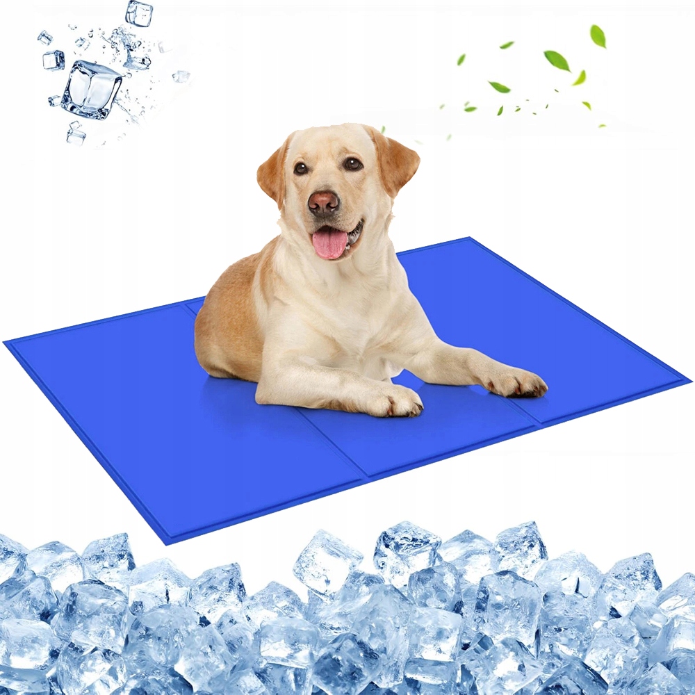 Omyvatelná Přenosná Chladicí Podložka Pro Kočky A Psy 120 x 75 CM