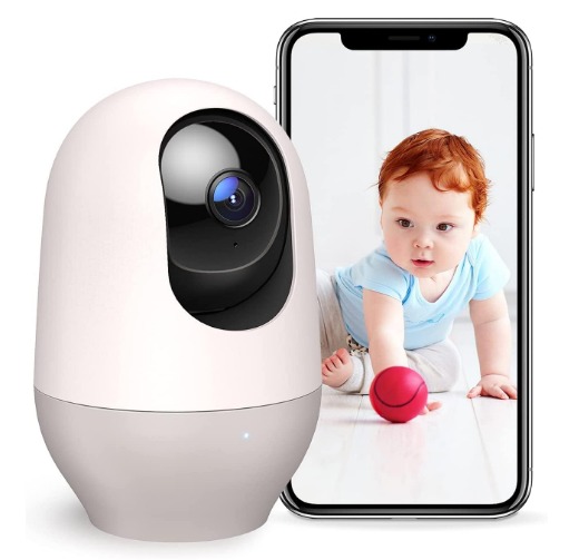 Kamera Obrotowa 360° Ip WiFi 1080P Hd Audio Aplikacja Zoom koty psy