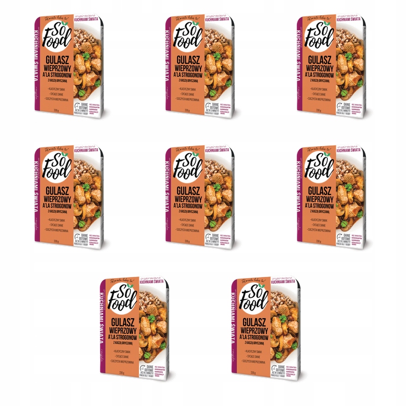 Vepřový guláš a'la Strogonow 330 g So Food X8