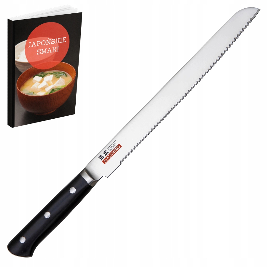 Nôž Masahiro Mv-h na chlieb 24 cm z japonskej ocele