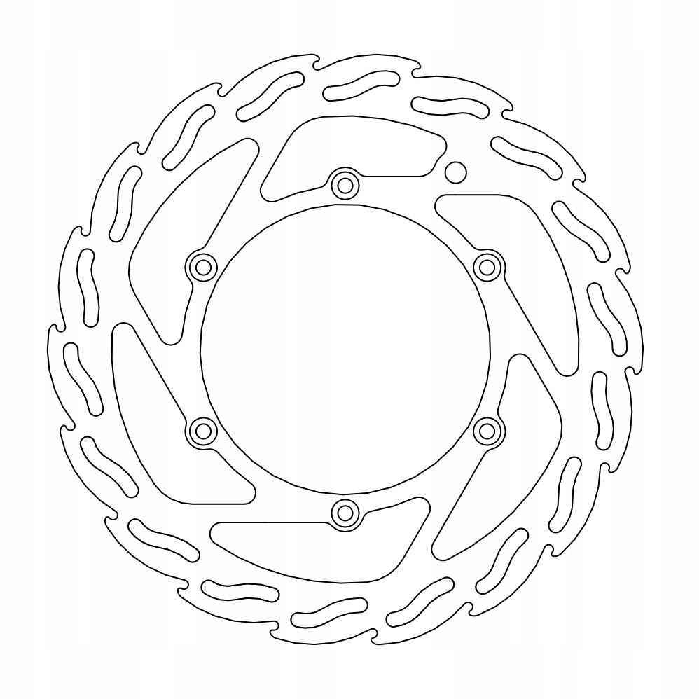 Moto-master Propagačný Štít Predný 260 MM Flame Pre Beta 250/300/350/390/400/4