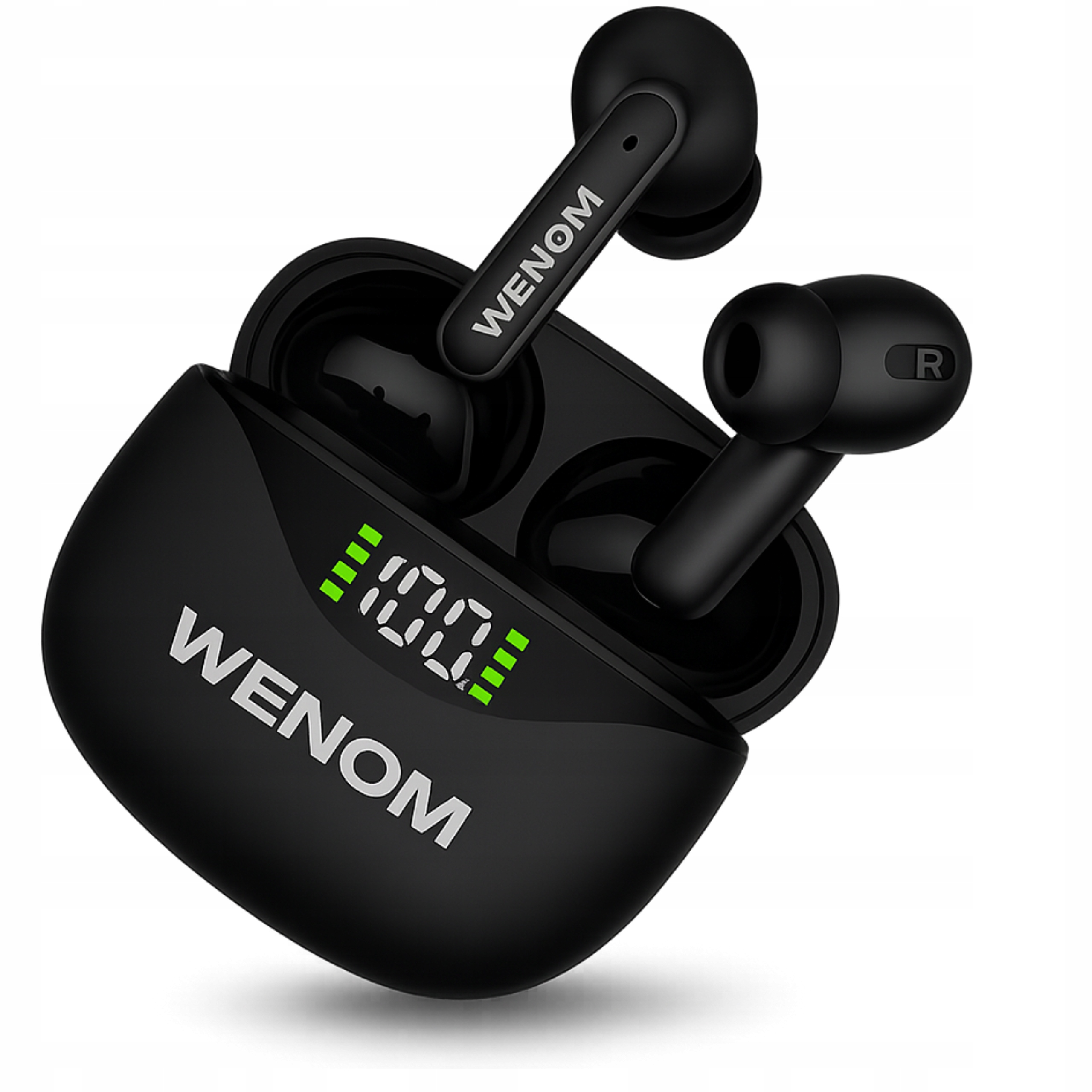 Słuchawki bezprzewodowe dokanałowe Wenom WGM 15 Pro Bluetooth 5.3 białe