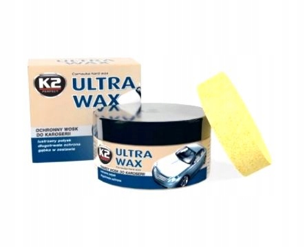 

K2 Ultra Wax Twardy Wosk Samochodowy Gąbka