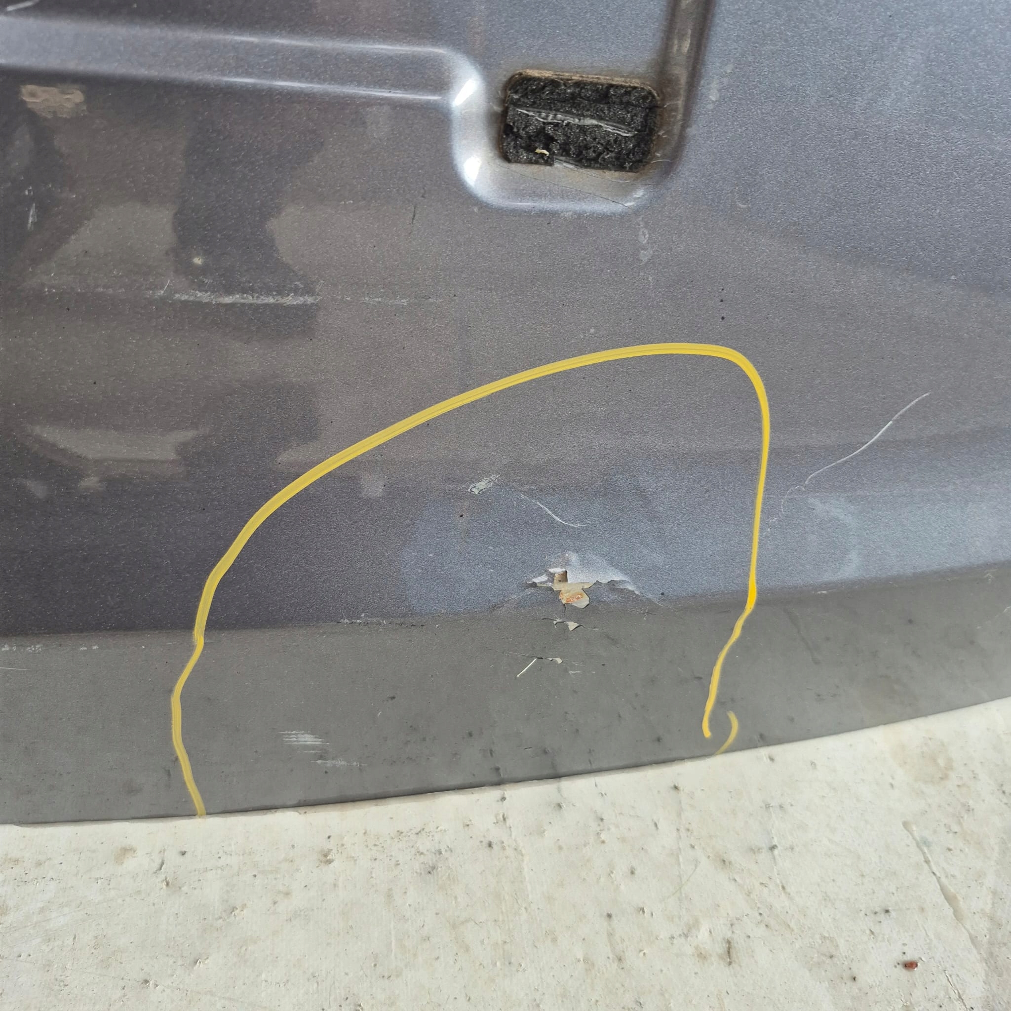 HYUNDAI IX35 09- trunk door boot rear part