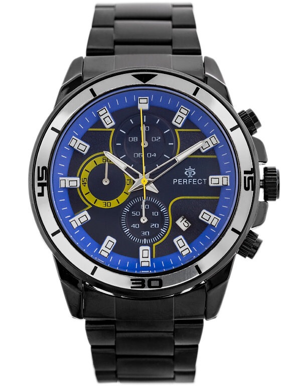 Pánské Hodinky Perfect CH02M Chronograf Box Gravírování