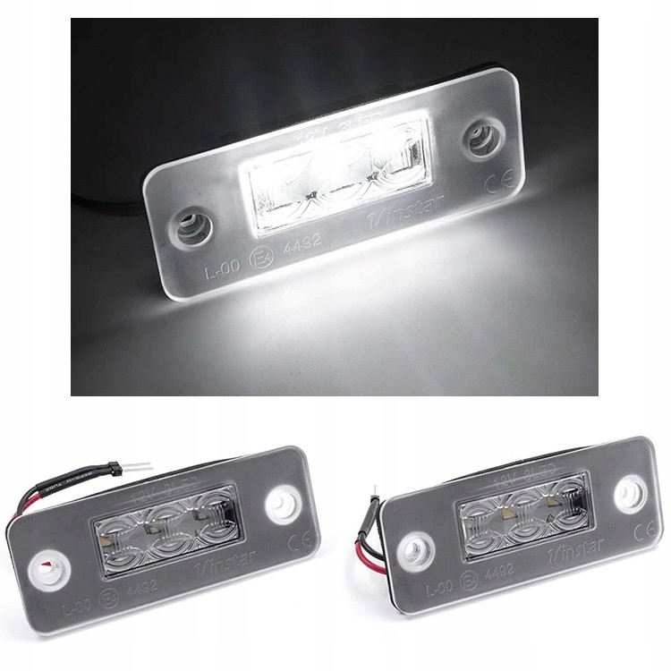 AUDI A8 D3 PODŚWIETLENIE TABLICY LED REJESTRACJI