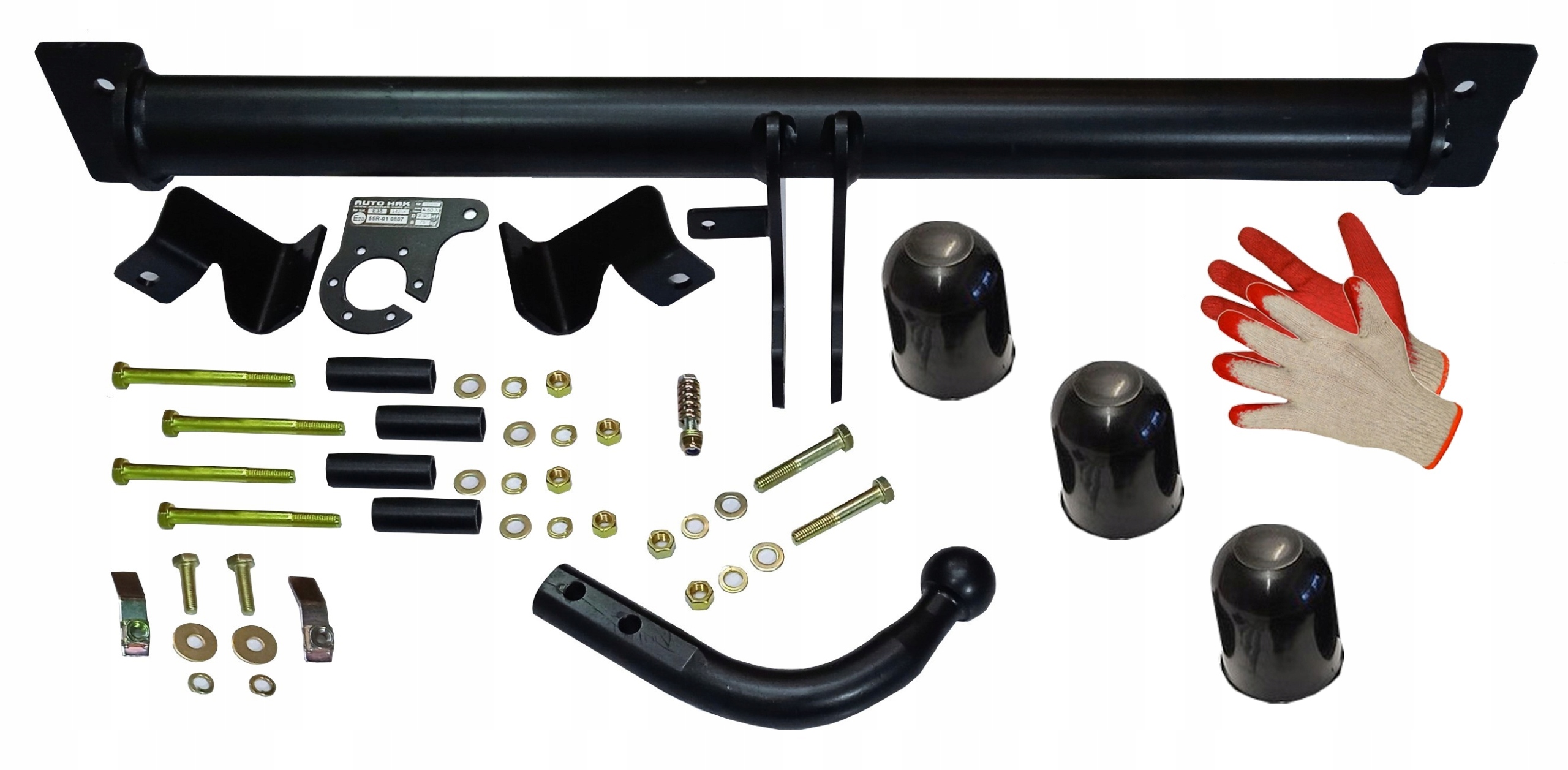 SOLIDNY HAK HOLOWNICZY+OSŁONKI +RĘKAWICZKI do OPEL ZAFIRA 1 A I 1999-2005 Producent Auto-hak