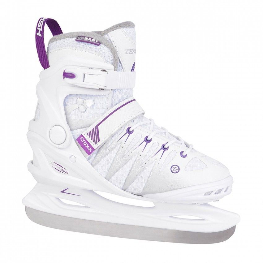 Łyżwy hokejowe damskie Tempish Crox.X Lady white