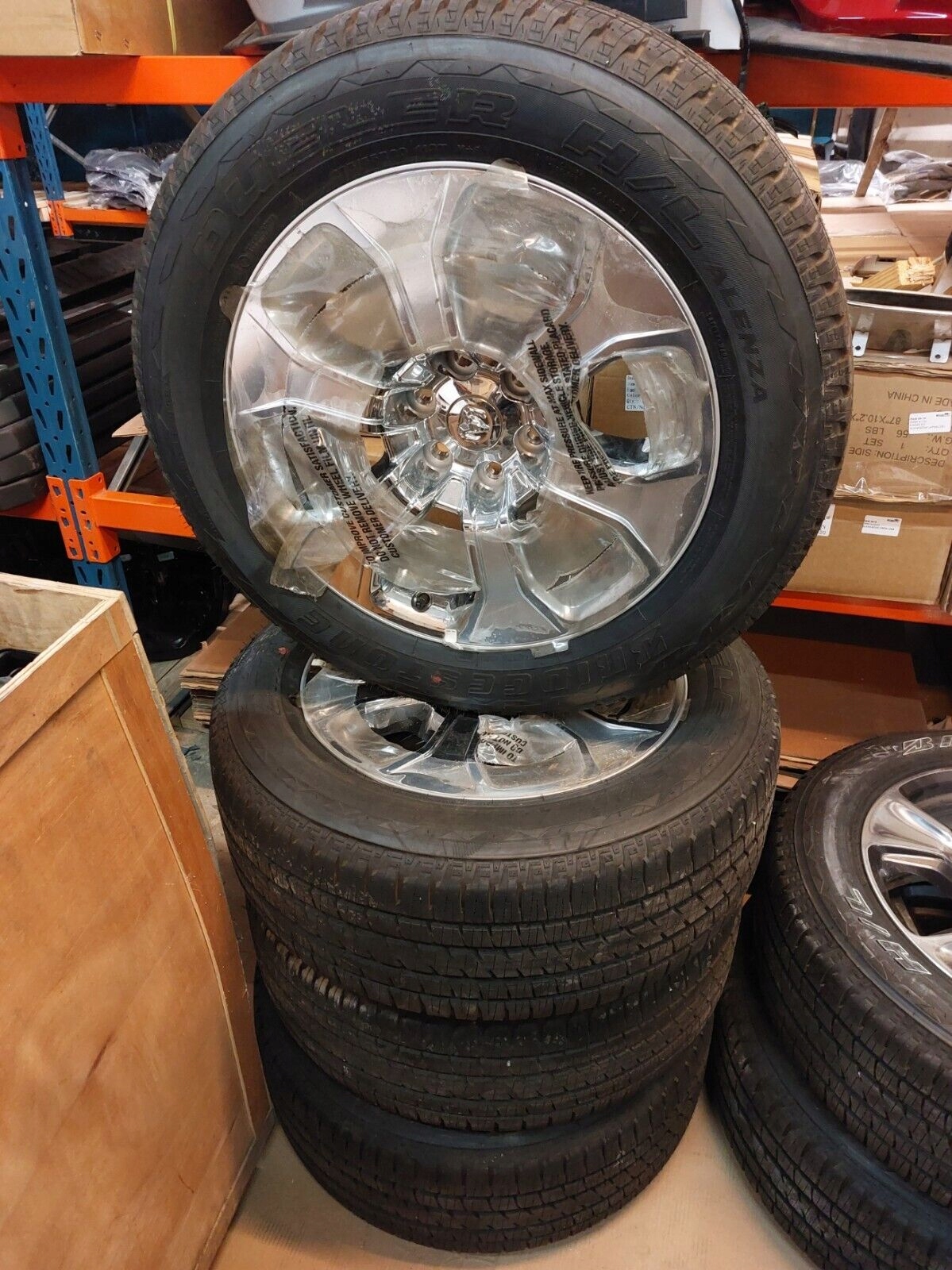 2019-22 РЕМ OEM 20'' Повний Рімс with Шини Набір