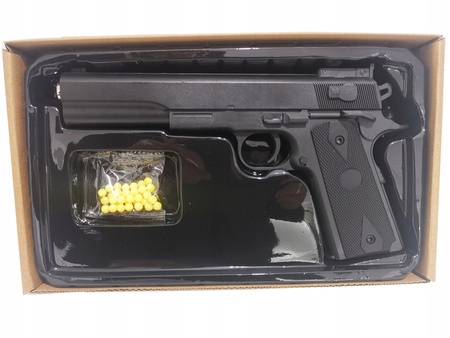METALOWY PISTOLET NA KULKI METAL COLT V10 JAKOŚĆ Rodzaj pistolety
