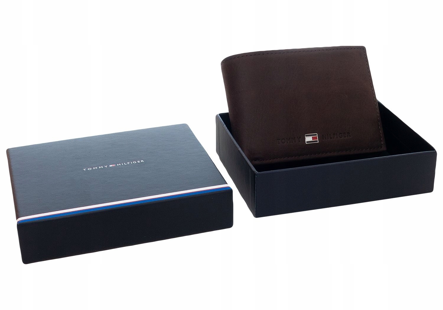 

Tommy Hilfiger Portfel Męski Johnson Mini Brown